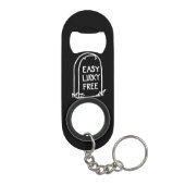 Easy Lucky Free Mini Flessenopener (Achterkant)