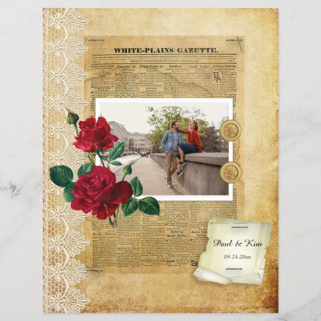  Easy Page Scrapbook-papier (Voorkant)
