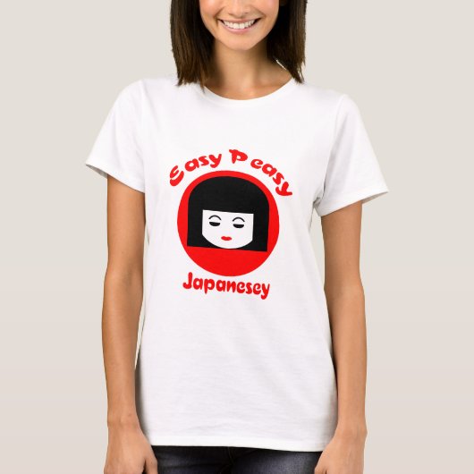 Easy Peasy Japesey T-shirt (Voorkant)