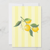 Easy Peasy Lemon Drie-zy Verjaardag Kaart (Achterkant)