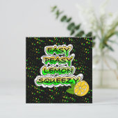 Easy Peasy Lemon Squeezy | Aanmoediging (Staand voorkant)