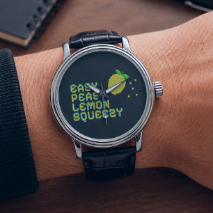 Easy Peasy Lemon Squeezy Apple Watch Horlogebandje Horloge