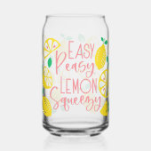Easy Peasy Lemon Squeezy Blikvorm Glas (Links)