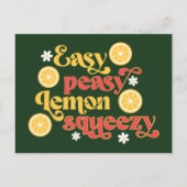 Easy Peasy Lemon Squeezy Briefkaart (Voorkant)
