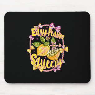 Easy Peasy Lemon Squeezy Coquette Strik Hello Zome Muismat