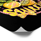 Easy Peasy Lemon Squeezy Coquette Strik Hello Zome Poster (Hoek)