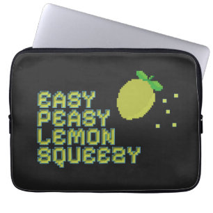 Easy Peasy Lemon Squeezy Hoesje voor Tablet Laptop Sleeve