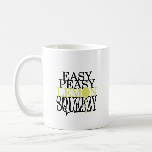Easy Peasy Lemon Squeezy Koffiemok (Links)