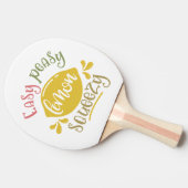 Easy Peasy Lemon Squeezy Lemon Geïnspireerd Tafeltennisbatje (Zijkant)