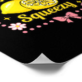Easy Peasy Lemon Squeezy Limonade Bemanning Grappi Poster (Hoek)