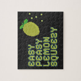 Easy Peasy Lemon Squeezy Pixel Art Puzzel