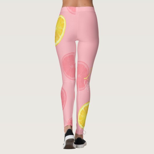 Easy Peasy Lemon Squeezy Summer Leggings (Achterkant)