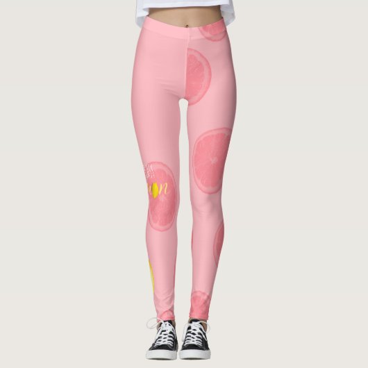 Easy Peasy Lemon Squeezy Summer Leggings (Voorkant)