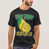 Easy Peasy Lemon Squeezy Summertime Lemon T-shirt (Voorkant)
