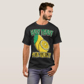 Easy Peasy Lemon Squeezy Summertime Lemon T-shirt (Voorkant volledig)