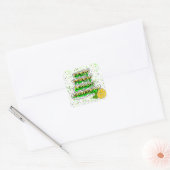 Easy Peasy Lemon Squeezy Vierkante Sticker (Envelop)