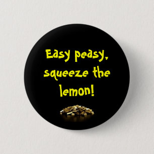 Easy Peasy. Ronde Button 5,7 Cm
