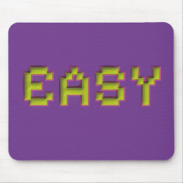 EASY Retro Pixel Art Gaming Muismat - 3D Neon De