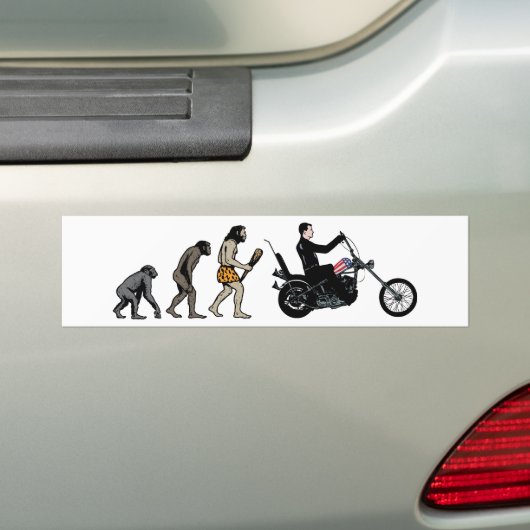 Easy Rider Bumpersticker (Op auto)