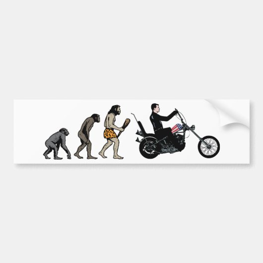 Easy Rider Bumpersticker (Voorkant)