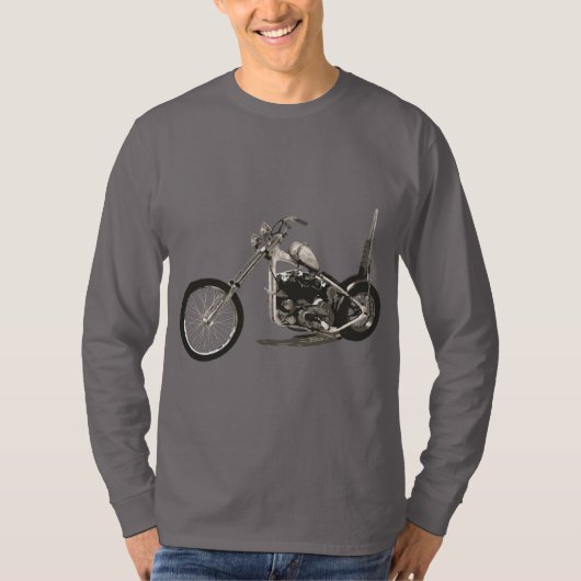 Easy Rider Harley Sportster Chopper T-shirt (Voorkant)