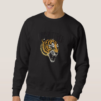 Easy tiger 2 distressed tiger costume casual chic  trui
