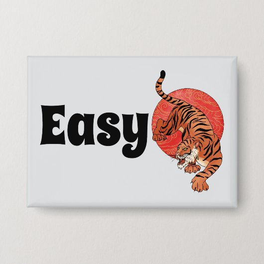 Easy Tiger Button - Fierce en Fun (Voorkant)