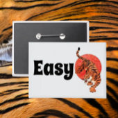 Easy Tiger Button - Fierce en Fun