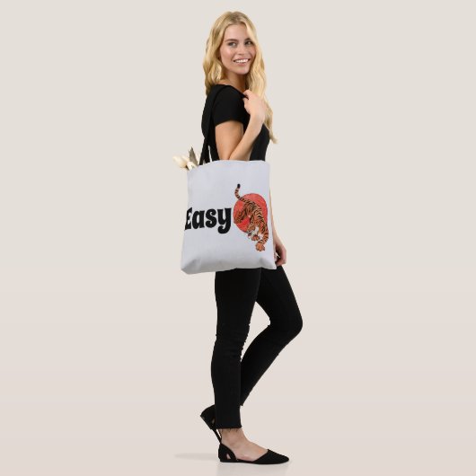 Easy Tiger Canvas tas – Fierce Style (Op model)