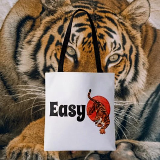 Easy Tiger Canvas tas – Fierce Style
