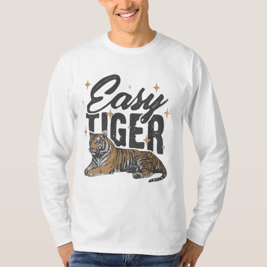 "Easy Tiger Design" T-shirt (Voorkant)