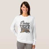 "Easy Tiger Design" T-shirt (Voorkant volledig)