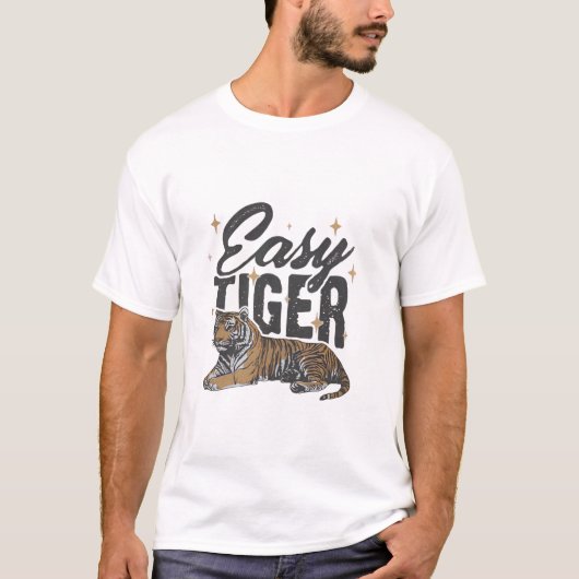 "Easy Tiger Design" T-shirt (Voorkant)