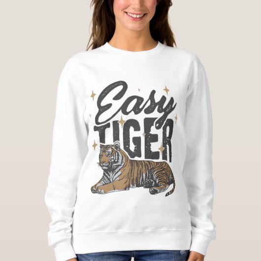 "Easy Tiger Design" Trui (Voorkant)