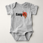 "Easy Tiger" Grappig Baby Body – Brutaal & Speels Romper (Voorkant)