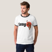 "Easy Tiger" Grappige typografie shirt – Krachtig (Voorkant volledig)