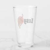 Easy Tiger Pintglas – Krachtige typografie Glas (Achterkant)