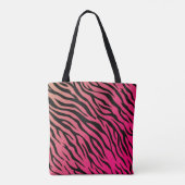 EASY Tiger Retro Rainbow Canvas tas Tiger Stripe (Achterkant)