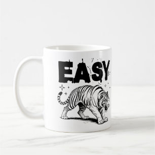 Easy Tiger Retro Wilde Dierenvrienden Wildlife Koffiemok