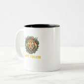 Easy Tiger Tweekleurige Koffiemok (Voorkant links)