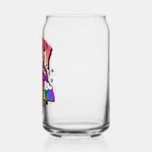 EASY Tijger Retro Regenboog Blik Glas (Links)