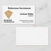 Easy to Read Calling Card for Any Business Visitekaartje (Voorkant / Achterkant)