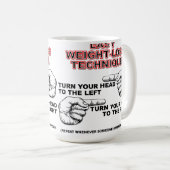 Easy Weight-Loss Funny Mug Koffiemok (Voorkant rechts)