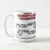 Easy Weight-Loss Funny Mug Koffiemok (Links)