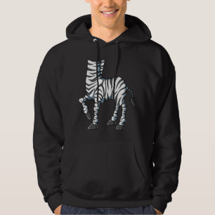Easy Zebra Kostuum Zebra Lichaam Koploze Zebra Kos Hoodie