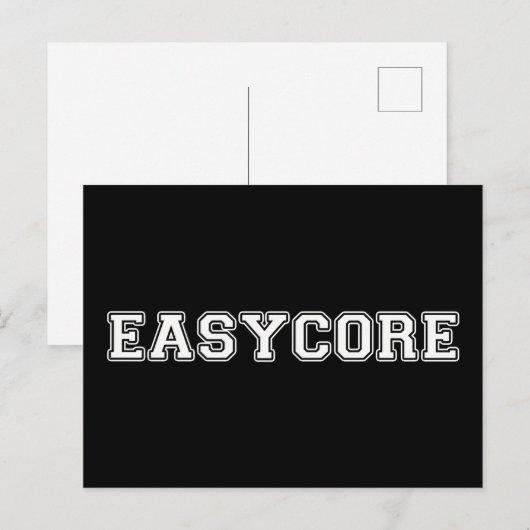 Easycore Briefkaart (Voorkant / Achterkant)