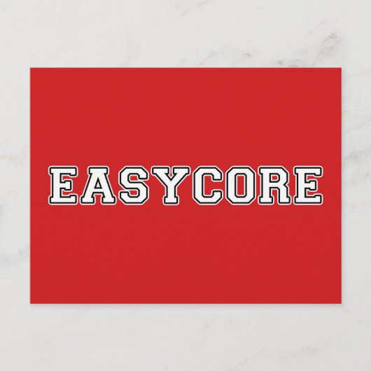 Easycore Briefkaart (Voorkant)