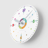 Easyread Kinderzimmeruhr Zeit Lernen Lernuhr Ronde Klok (Hoek)