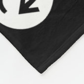Eat1 badmintonspel fleece deken (Hoek)