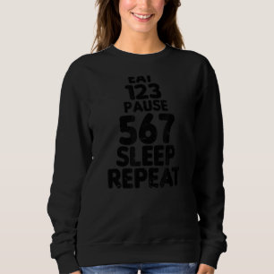 Eat 123 Pause 567 Salsa Dance Trui